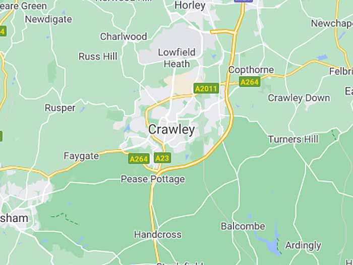 Crawley Map 