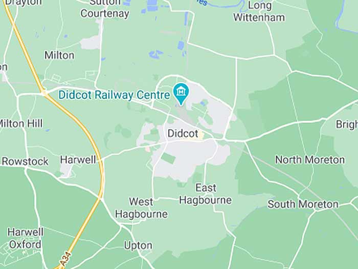 google map of didcot