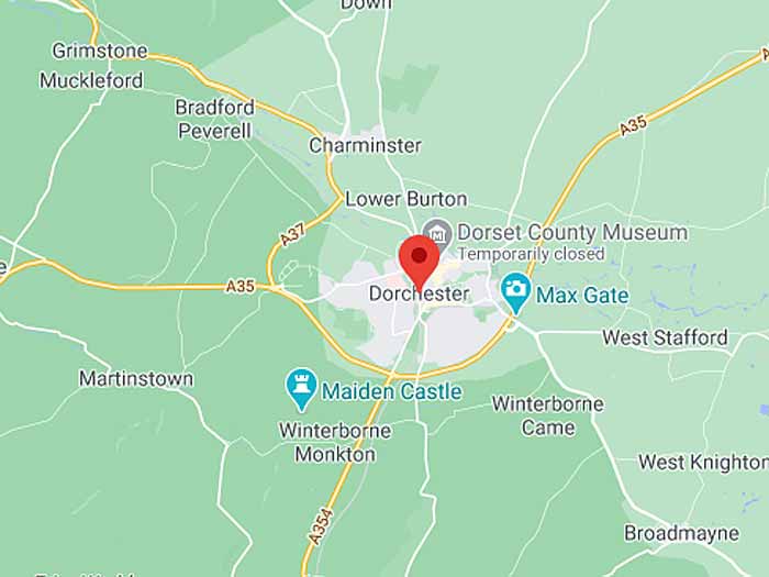 google map of dorchester